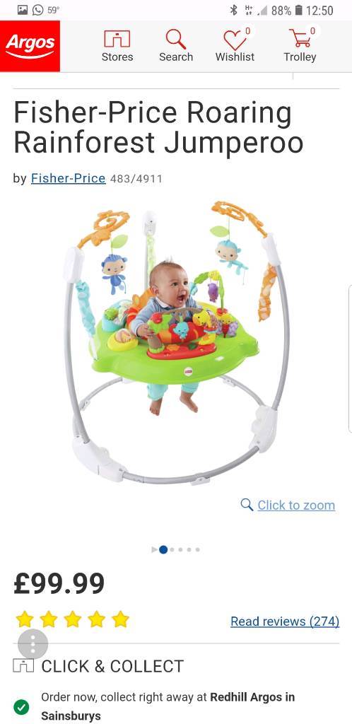 sainsburys jumperoo